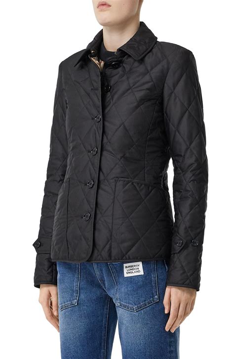 Burberry fernleigh diamond quilted jacket